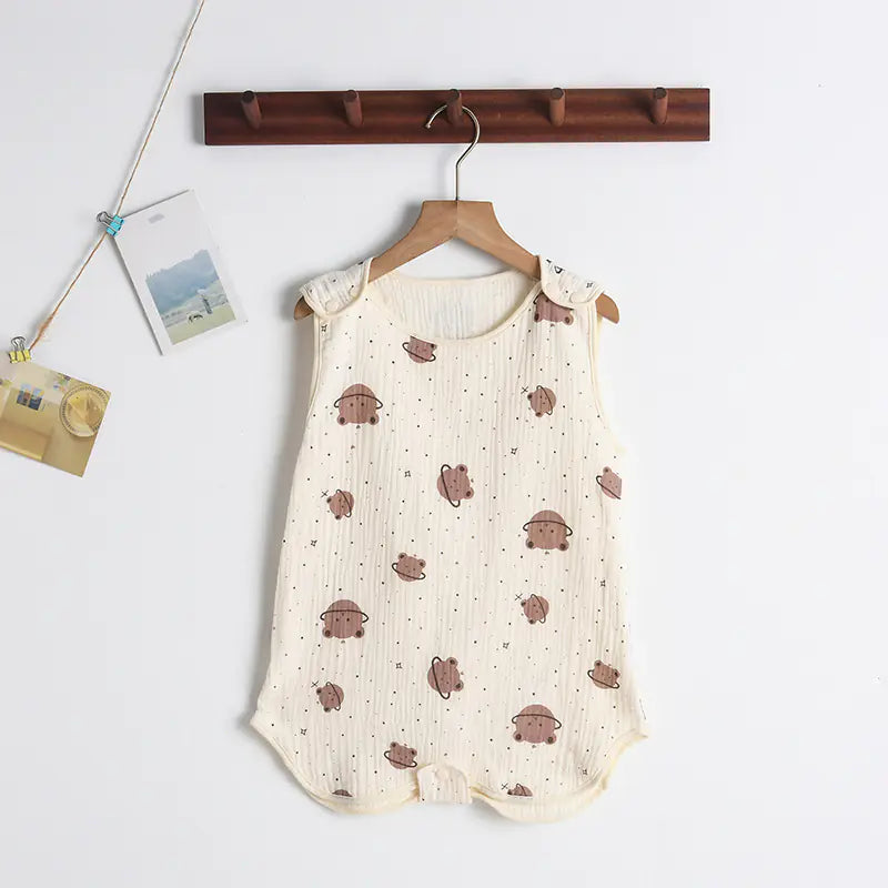 Gigoteuse Bébé en Gaze de Coton – Confort Douillet pour Nuits Paisibles