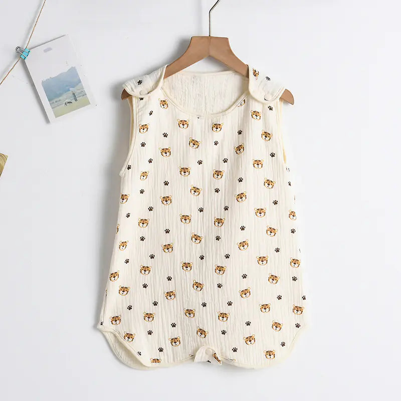 Gigoteuse Bébé en Gaze de Coton – Confort Douillet pour Nuits Paisibles