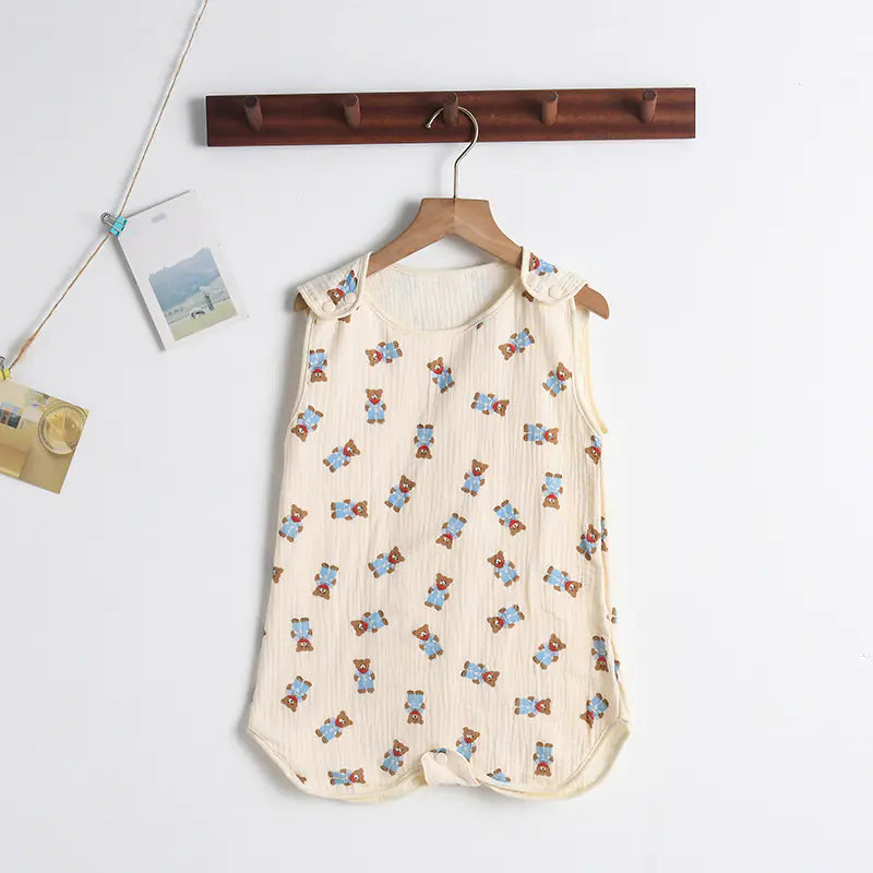 Gigoteuse Bébé en Gaze de Coton – Confort Douillet pour Nuits Paisibles