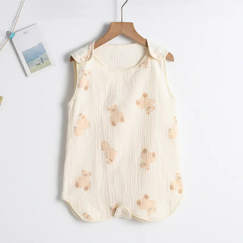 Gigoteuse Bébé en Gaze de Coton – Confort Douillet pour Nuits Paisibles