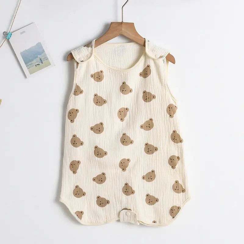 Gigoteuse Bébé en Gaze de Coton – Confort Douillet pour Nuits Paisibles