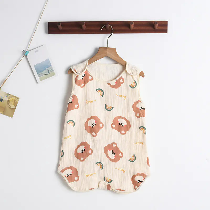 Gigoteuse Bébé en Gaze de Coton – Confort Douillet pour Nuits Paisibles