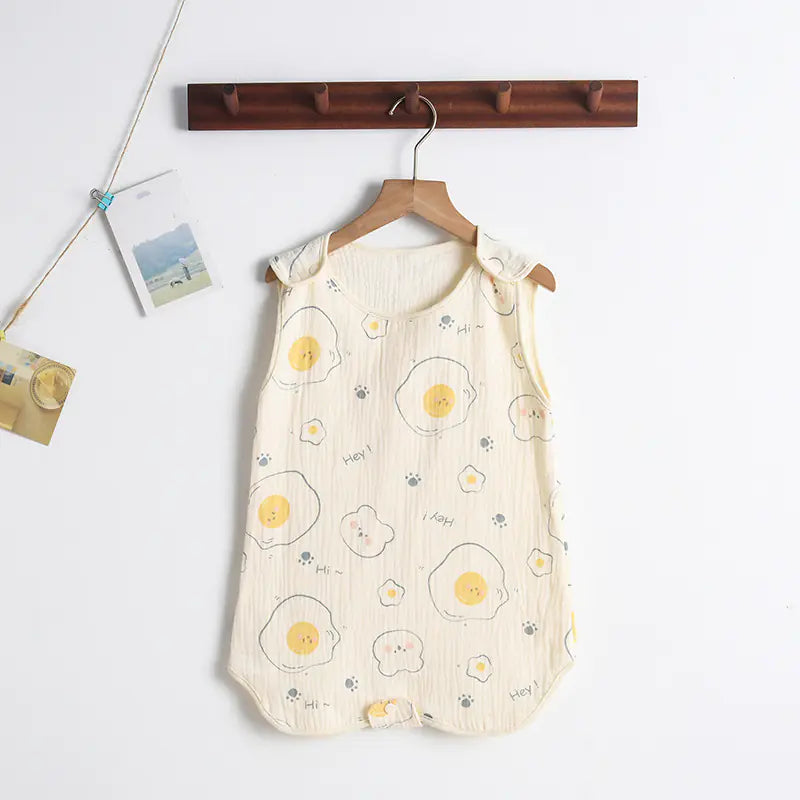 Gigoteuse Bébé en Gaze de Coton – Confort Douillet pour Nuits Paisibles
