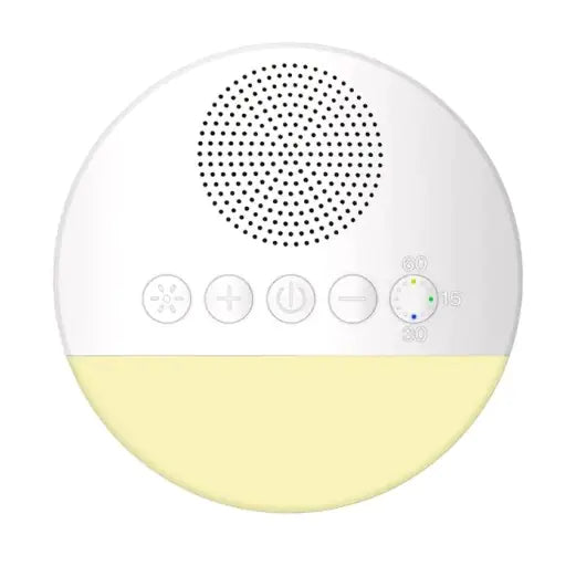 Machine à Bruit Blanc pour Bébé – Veilleuse Musicale Apaisante & Rechargeable USB