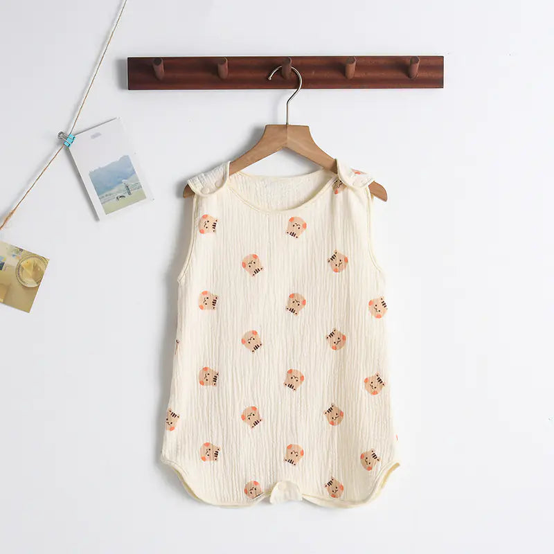 Gigoteuse Bébé en Gaze de Coton – Confort Douillet pour Nuits Paisibles