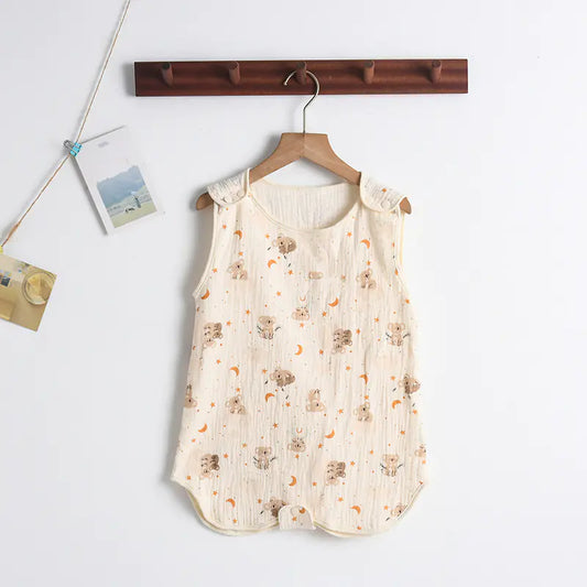 Gigoteuse Bébé en Gaze de Coton – Confort Douillet pour Nuits Paisibles